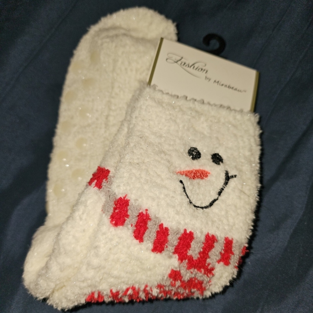 Fuzzy lounge socks
